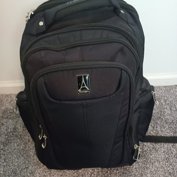 Travelpro Bags Travelpro Tourlite Unisex Laptop Black Backpack